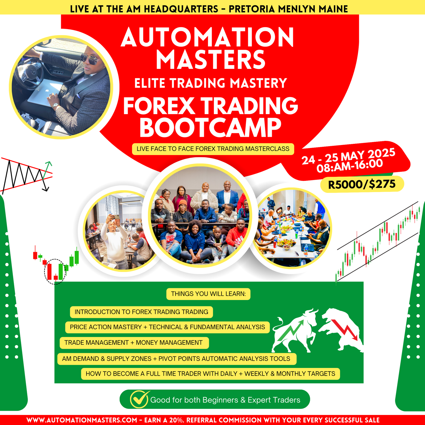2 Days Live Face to Face Forex Trading BootCamp - Limited Seats Available!